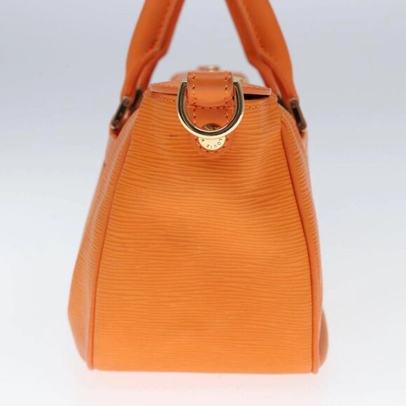 LOUIS VUITTON Epi Danura GM Hand Bag Orange Mandarin - Picture 4 of 16
